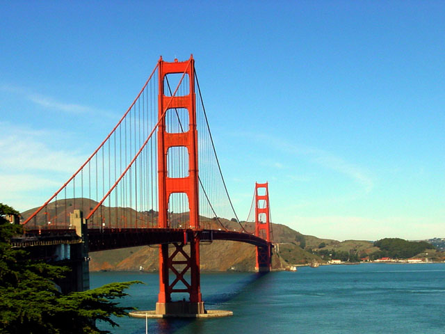 golden gate bridge cartoon. pictures Well know Golden Gate